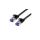 Patchkabel VALUE FTP, Cat.6A (Class EA), extra plat, zwart, 5 m