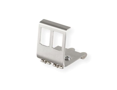 VALUE - adapter na szynę DIN pusty, dla 2 keystonów