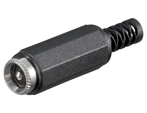 Złącze DC z zabezpieczeniem przed zginaniem