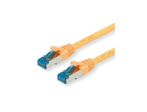 VALUE Kabel krosowy Kat.6A (klasa EA) S/FTP (PiMF), LSOH, żółty, 2 m