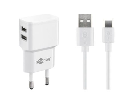 Zestaw do ładowania z dwoma USB-C™ 2,4 A
