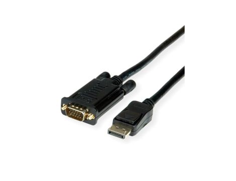 VALUE Kabel DisplayPort - VGA, M / M, zwart, 2 m