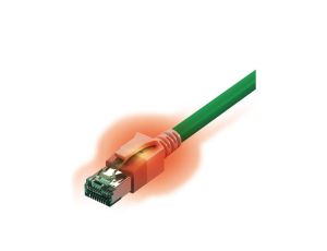 Kabel saCon S/FTP kat. 6A (klasa EA), LSOH, zielony, 2 m