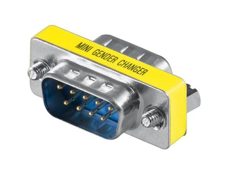 Przejściówka D-SUB - Połączenie typu Wtyk D-SUB/RS-232 (9-biegunowy)