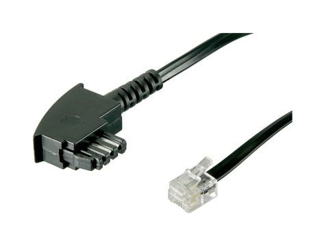 Kabel przyłączeniowy TAE-F (uniwersalny układ styków) - Długość kabla 6 m