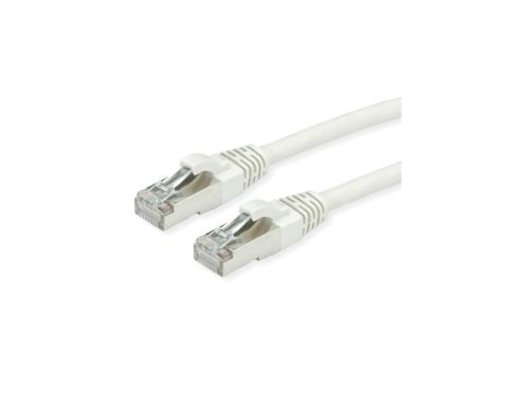 Kabel ROLINE S/FTP Cat.7, LSOH, ze złączami RJ-45 (500 MHz / klasa EA), szary, 1 m