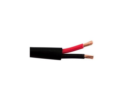 Przewód głośnikowy 2x 1.5mm, 16AWG, LSZH, szpula 305m, czarny, SP-1.5/2-LSZH-BK-B2
