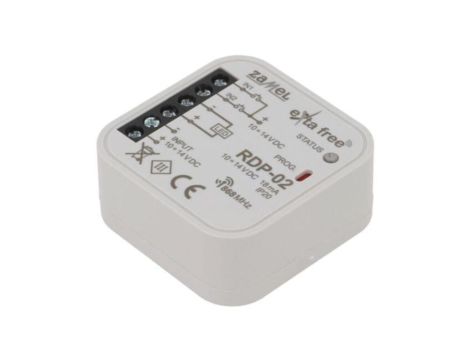 RDP-02 Sterownik LED, dopuszkowy, 1014VDC, NO x2, IP20, 230m