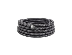Rura karbowana peszel metalowy Anaconda Multitite 16/13mm 1250N UV w powłoce PVC IP67 czarna /10m/