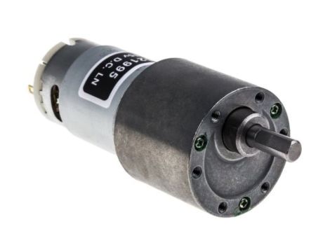 Silnik DC, 4,5→ 15 V., 840 mA, 7 W, 7300 obr./min, 114 gcm, RS PRO