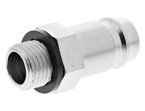 Szybkozłączka pneumatyczna, materiał Mosiądz, złącze G 1/4 męskie, RS PRO CEJN 410, Rectus 27, TST 410