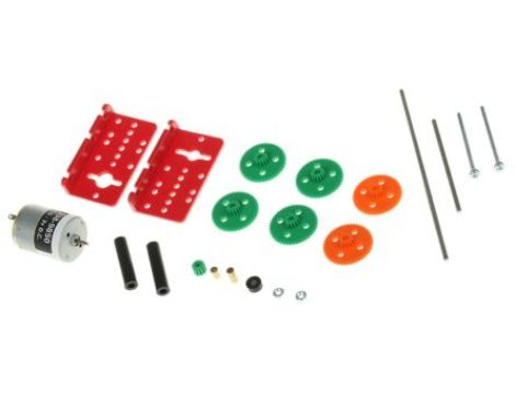 Motoreduktor DC, 850 mA, 1,6 W, 2 - 2300 obr/min., 20 gcm, RS PRO