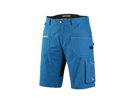 SPODNIE DO PASA KRÓTKIE CXS STRETCH NIEBIESKO-CZARNE ROZM 48