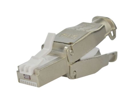 Wtyk beznarzędziowy RJ45 8P8C kat.6A ekranowany FTP STP 10Gb/s PoE++ NEKU