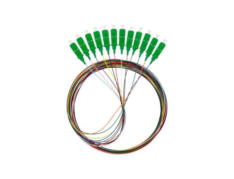 Pigtail światłowodowy FO SM SC/APC 9/125 Easy Strip 1,5m NEKU 30.3748