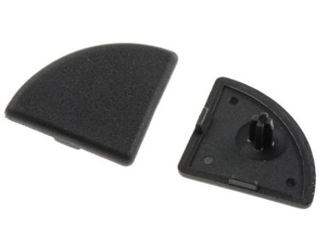 Zaślepka Zatyczka, kolor: Czarny, R40 x 40 mm, 8mm