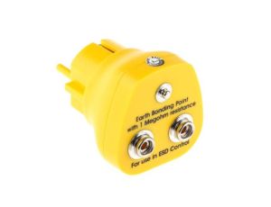 Wtyk uziemiający ESD Tak, RS PRO Europejski