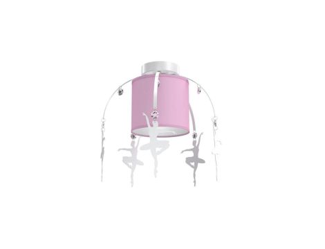Lampa sufitowa BALETNICA PINK 1xE27 MLP4972 Milagro