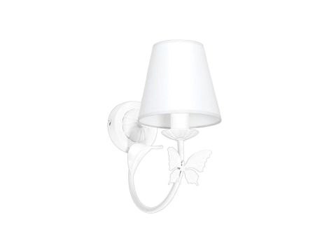 Kinkiet ALICE WHITE 1xE14 MLP959 Milagro