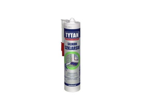 Silikon szklarski i akwariowy tytan 280ml biały