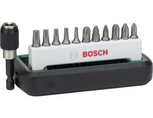 12-CZĘŚCIOWY ZESTAW KOŃCÓWEK PH, PZ, TORX