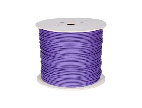 Kabel teleinformatyczny U/FTP kat.6A wewnętrzny Dca LSZH fioletowy NEKU /500m/