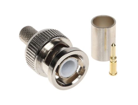 Wtyk zaciskany BNC-W/ZAC-RG59*P25