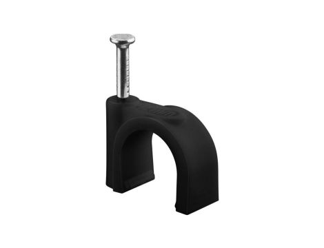 Obejma kablowa TechdatGeneralDiameterMET mm, czarny - średnica 12 mm