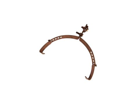 Podpora zwodu na gąsior regulowana duża miedziana