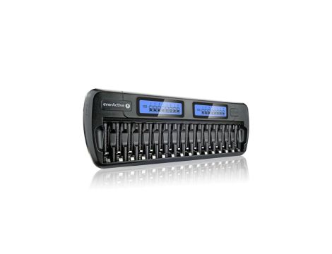 Ładowarka profesjonalna everActive NC-1600 na 16 akumulatorków