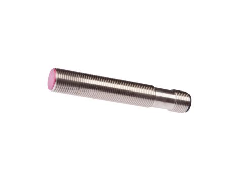 Czujnik indukcyjny M12x1 dł: 76 mm zabudowany Sn: 3 mm 10-35V DC 150 stC PNP NO złącze M12 IP65 stal nierdzewna IB12012W