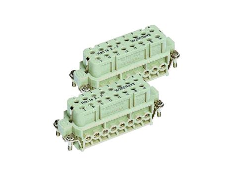 Złącze HAN prostokątne żeńskie 32pin 16A 250V 09200162813