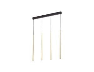 Lampa wisząca na listwie PIANO GOLD 6422 TK LIGHTING
