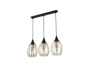 Lampa wisząca TK Lighting Liza Gold 2817