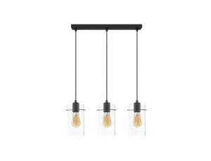 Lampa wisząca na listwie FIRENZE NEW transparentna 3495 TK Lighting