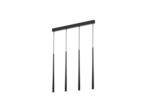 Lampa wisząca na listwie PIANO BLACK 6414 TK LIGHTING