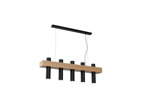 Lampa wisząca WEST BLACK 5xGU10 MLP5511 Milagro