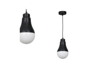 Lampa wisząca HELIOS BLACK 1xE14 40W MLP6469 Milagro