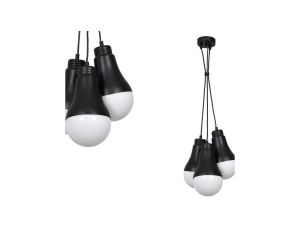 Lampa wisząca HELIOS BLACK 3xE14 40W MLP6470 Milagro