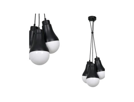 Lampa wisząca HELIOS BLACK 3xE14 40W MLP6470 Milagro