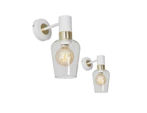 Kinkiet ROMA WHITE 1xE27 MLP6486 Milagro