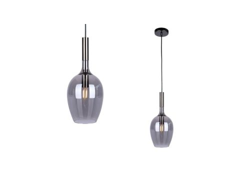 Lampa wisząca TANGO SMOKED 1xE14 ML6165 Milagro