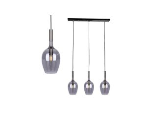 Lampa wisząca TANGO SMOKED 3xE14 ML6166 Milagro