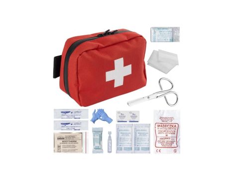Apteczka pierwszej pomocy osobista typ 230 mała i lekka czerwona MEDAID
