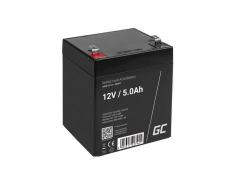 Akumulator VRLA AGM 12V 5Ah (żywotność 5lat) AGM27