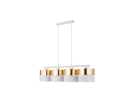 Lampa wisząca HILTON WHITE/GOLD 4 PŁ 4775 TK Lighting