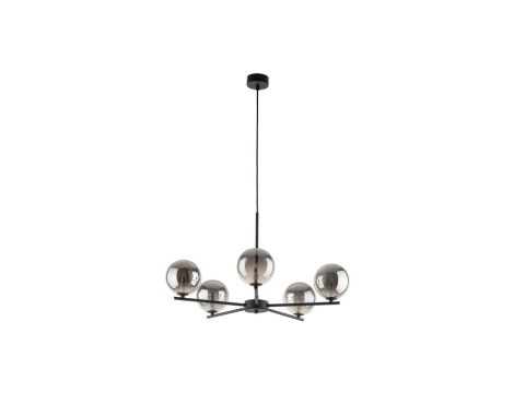 Lampa wisząca LARA 5 - punktowa Grafit lustrzany 5728 TK Lighting