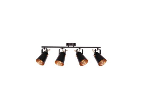 Listwa sufitowa designerska industrialna do salonu z serii NOKA K-8117 Kaja Lighting