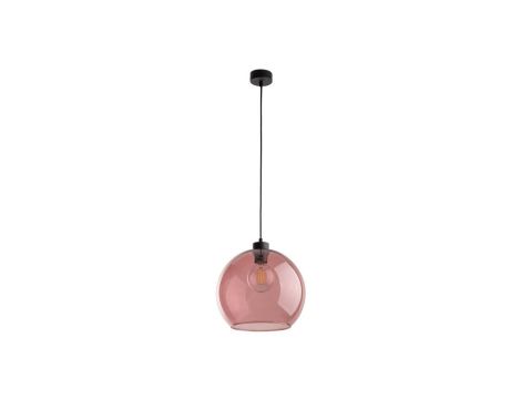 Lampa wisząca różowe szkło E27 CUBUS 6777 TK Lighting