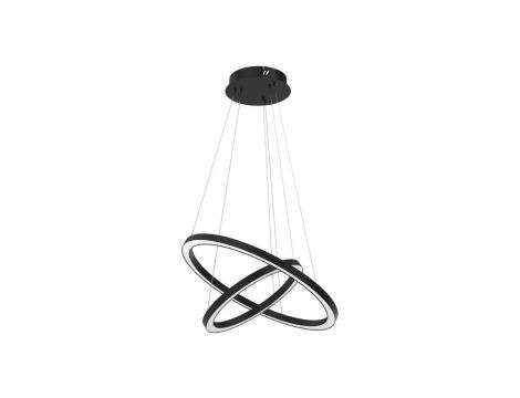 Lampa wisząca GALAXIA BLACK 46W LED ML8422 Milagro